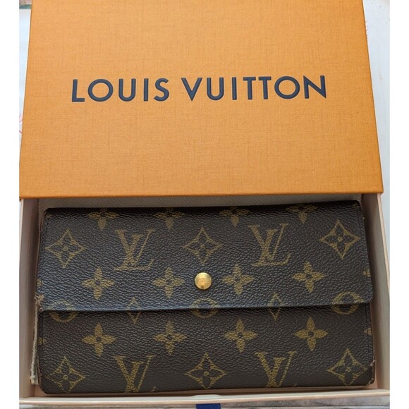 Louis Vuitton Monogram Porte Tresor International Long Wallet with box and dust - Picture 2 of 8
